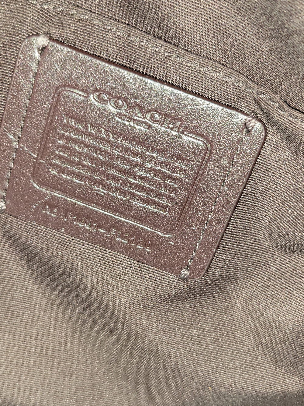 Coach Pink Croc-Embossed Leather Dome Satchel - Picture 9 of 13